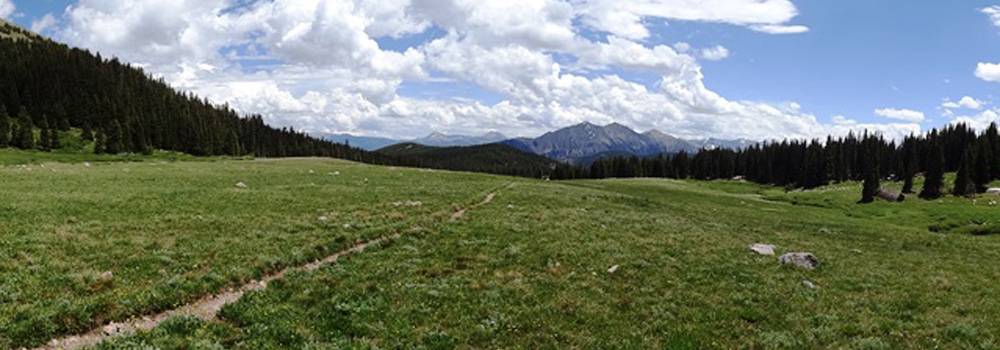 Hikin Eccles Pass Breckenridge Colorado
