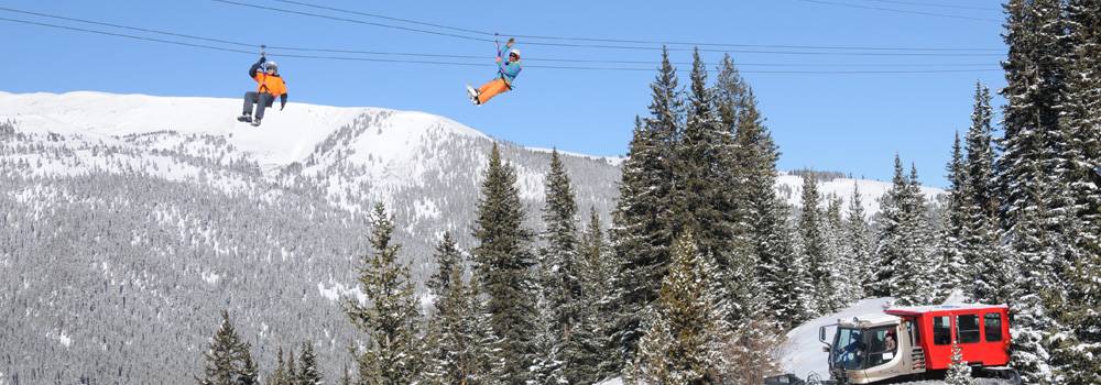 Breckenridge Zip Line Winter Zip Line